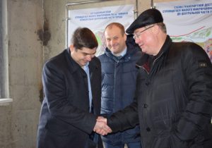 Серегей Степашин  с губернатором Валерием Радаевым осмотрели стройплощадку в Энгельсе