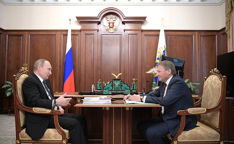 Владимир Путин утвердил Бориса Титова бизнес-омбудсменом на новый срок