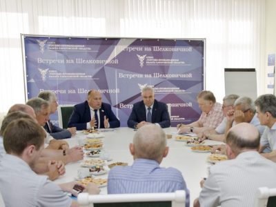 Министр промышленности и энергетики региона Андрей Куликов встретился на деловом завтраке в ТПП с директорами промпредприятий