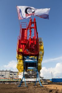 «ВОЛГАНЕФТЕТРАНС» установила первую буровую установку эшелонного типа в Поволжье