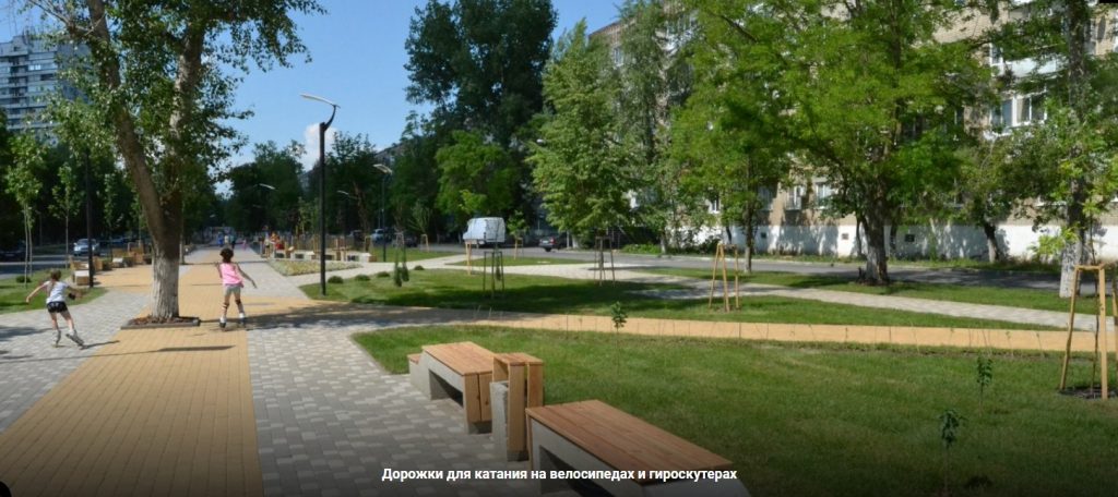 Строительство в Энгельсе нового 3-километрового пешеходного бульвара с фонтаном и велодорожками запланировано на 2019 год