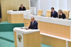 Губернатор Валерий Радаев выступил на заседании Совета Федерации в рамках Дней Саратовской области