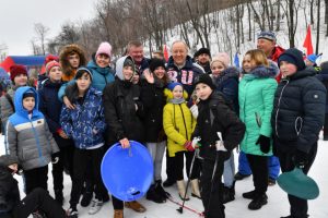 Сегодня прошёл традиционный городской спортивный праздник «Саратовская лыжня-2020»