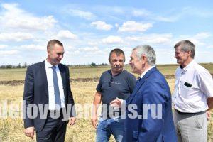 В Саратовской области собрано 2 млн тонн зерна