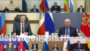 Роман Бусаргин доложил Президенту Владимиру Путину о посевной в Саратовской области