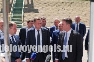 Заместитель Председателя Правительства РФ Дмитрий Патрушев осмотрел станцию аэрации в Саратове